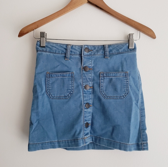 cat and jack denim skirt
